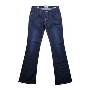 Lucky Brand Lolita Boot Jeans Womens 2/26 Blue Cut Denim Ankle